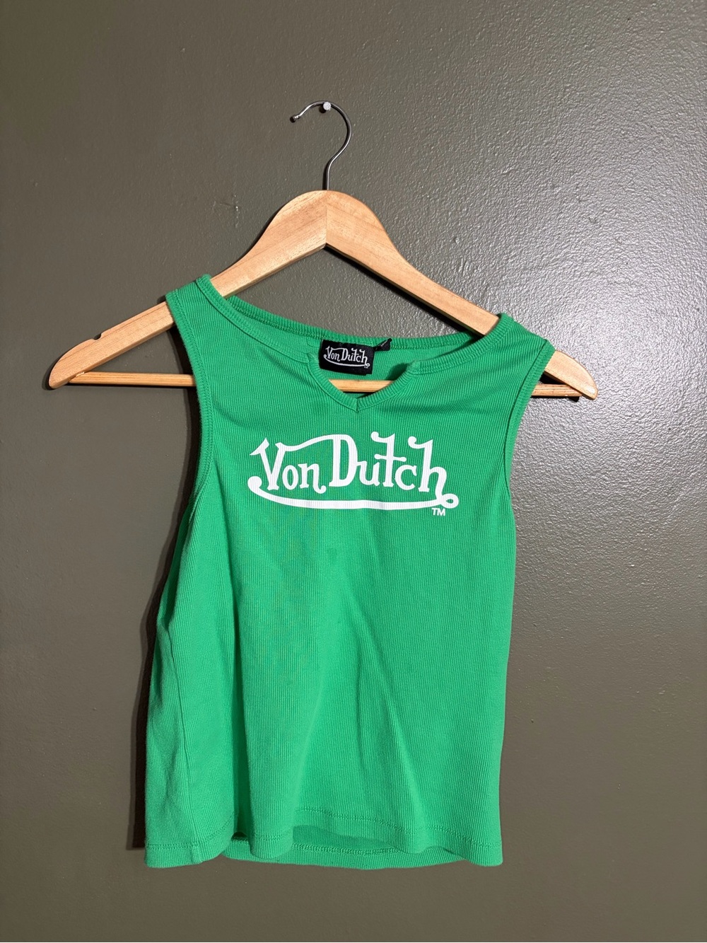 Von Dutch Logo Tank